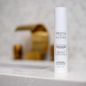Preston and Adore Cleansing Milk