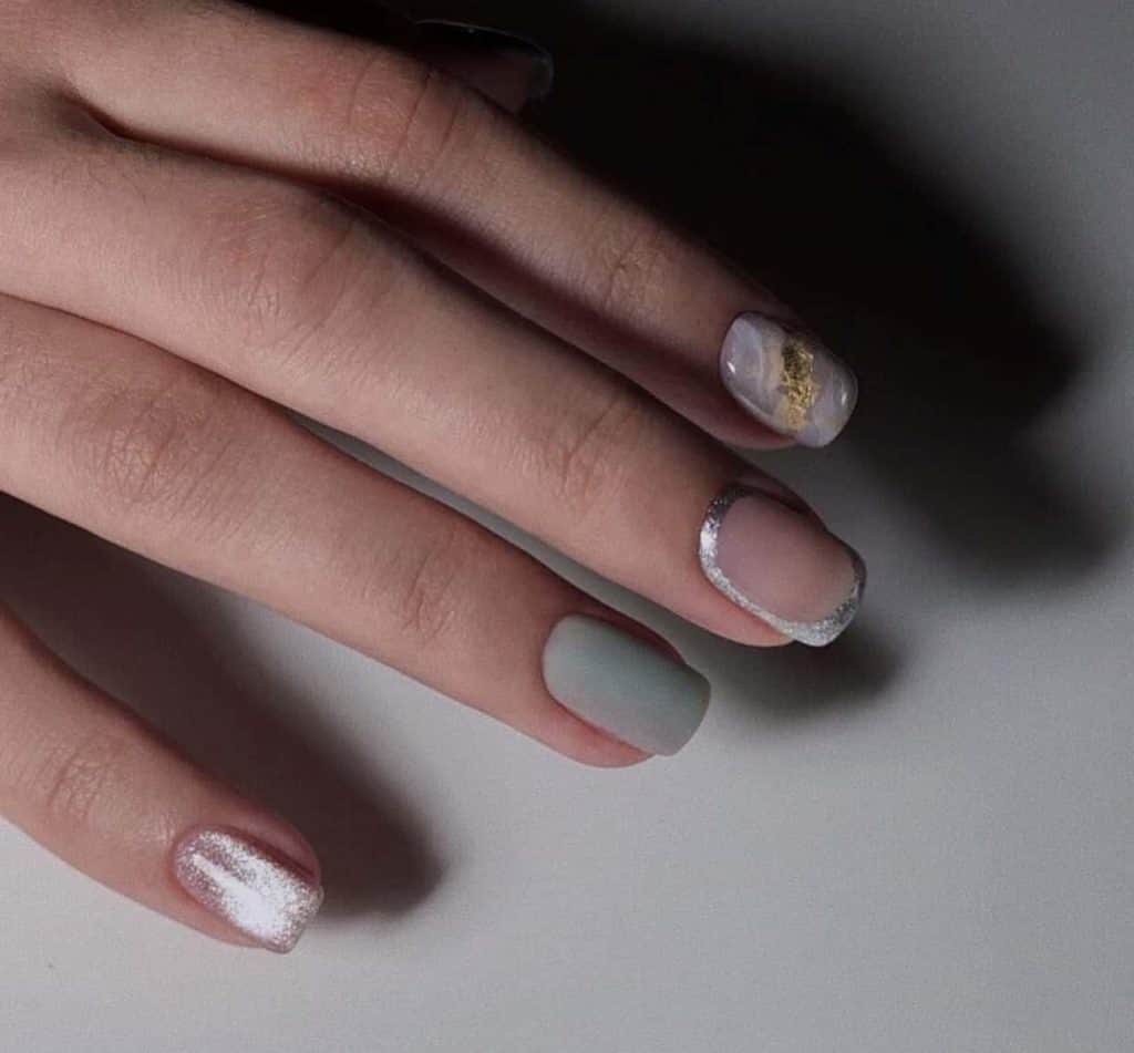 A Russian manicure in Oakville with precision tools.